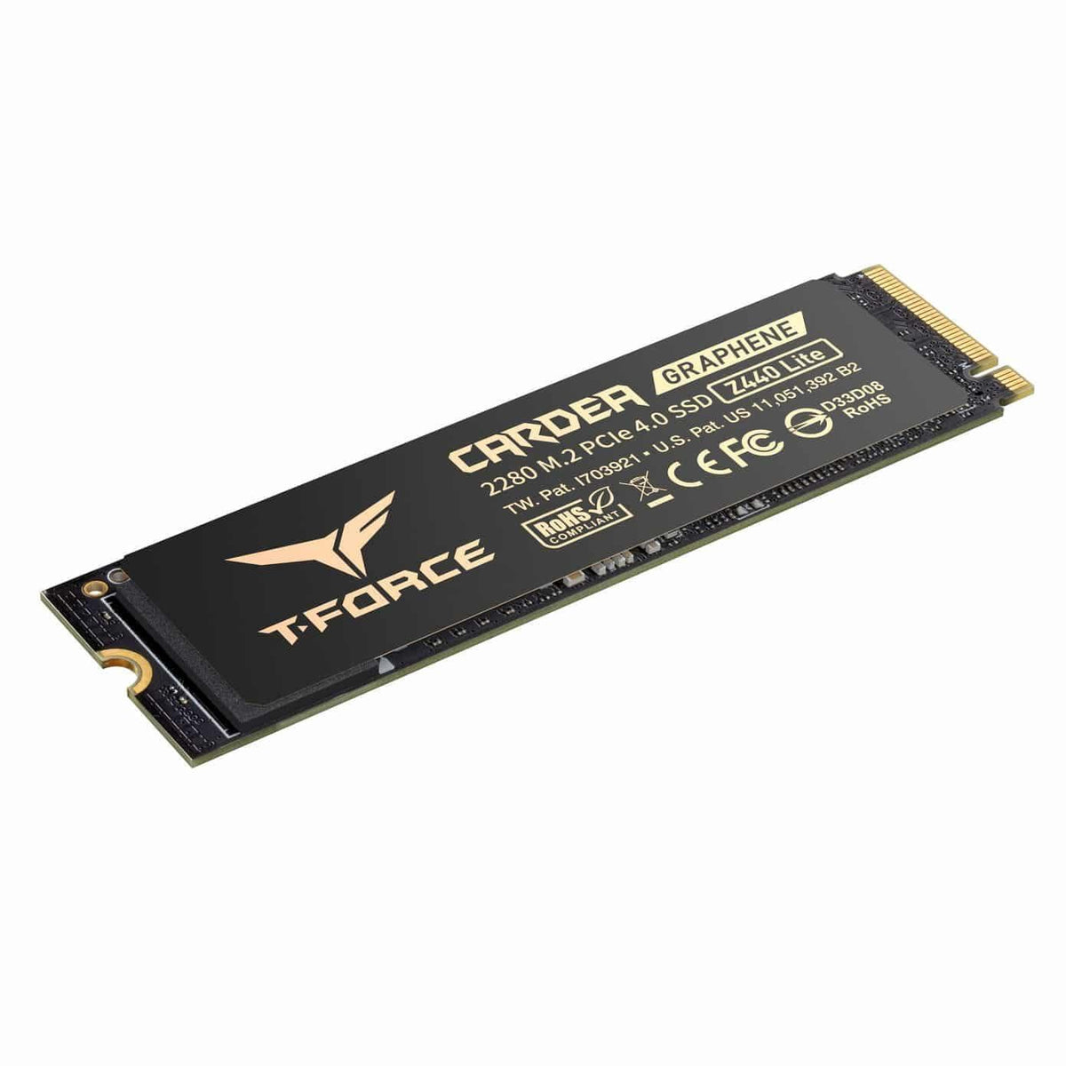 Team Group T-FORCE A440 LITE M.2 2280 500GB PCIe 4.0 x4 with NVMe 1.4 TLC