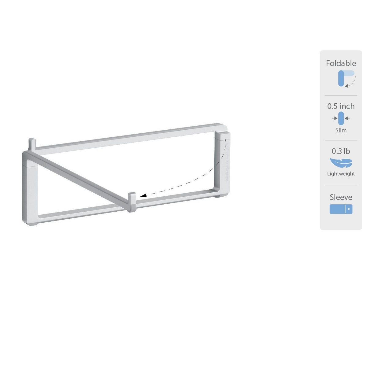 Rain Design mBar Pro Foldable Laptop Stand - Silver (10082)