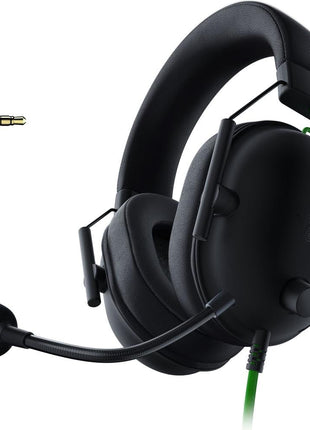 Razer BlackShark V2 X Gaming Headset: 7.1 Surround Sound - 50mm Drivers - Memory Foam Cushion - For PC, PS4, PS5, Switch - 3.5mm Audio Jack - Black