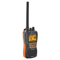 Cobra MR HH600FLTBTGPS Handheld Floating VHF Marine Radio – 6 Watt, GPS, Bluetooth, Submersible, Noise Cancelling Mic, Backlit LCD Display, Memory Scan, Grey