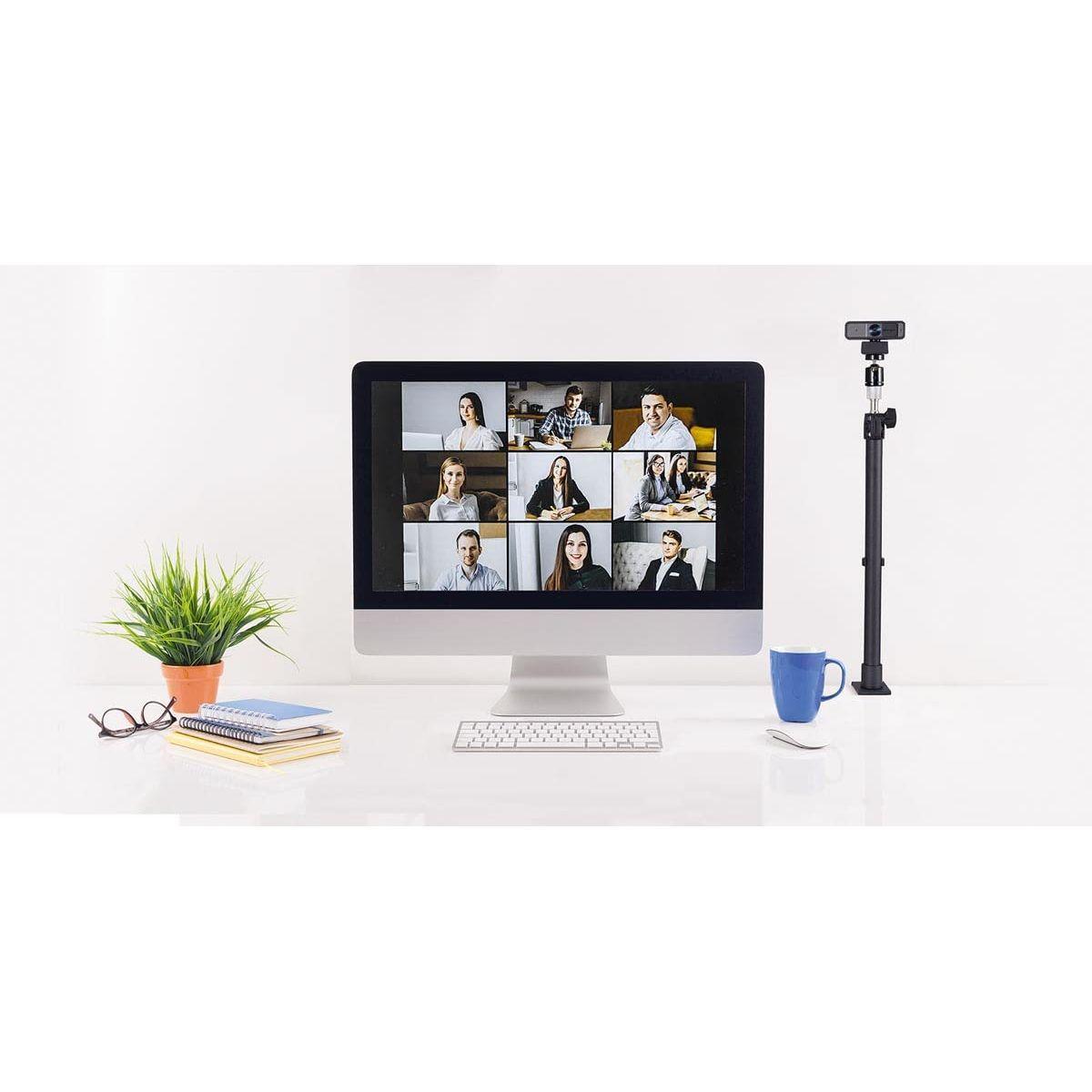 Kensington A1000 Telescoping C-Clamp Desktop Mount for Microphones, Webcams, Lights (K87654WW)