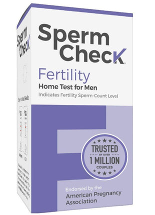 SpermCheck Fertility Sperm Count Test for Men, at Home Sperm Test, Easy to Read Results, Over 98% Accurate