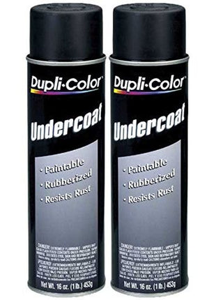 Dupli-Color UC101 Paintable Rubberized Undercoat (16 oz) - 2 Pack