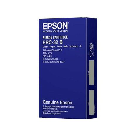 ERC-32B Ribbon Black TM-H6000/675