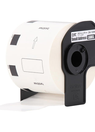 Brother Genuine DK-1209 Small Address Paper Label Roll, Die-Cut Paper Labels, Engineered for Excellence, 800 Labels Per Roll,White, 3 rolls (DK12093PK)