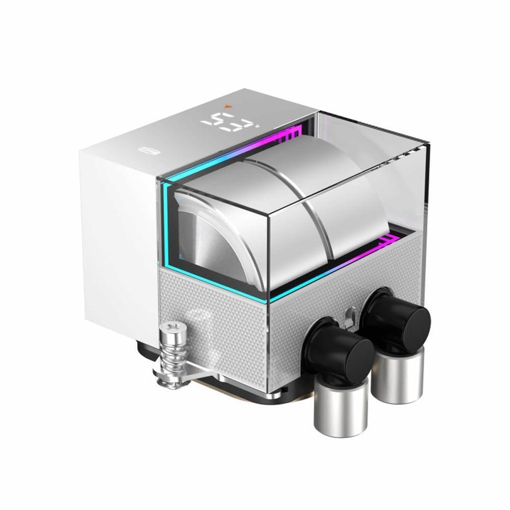 CPS All-in-One Water Cooling Cooler "DS360 WH" 360mm Radiator with Digital Display Dual Chamber Structure