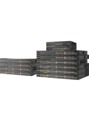 Hewlett Packard Enterprise Aruba 2930F 12G PoE+ 2G/2SFP+ Switch - 16 Ports - Manageable - 3 Layer Supported - Modular - Twiste
