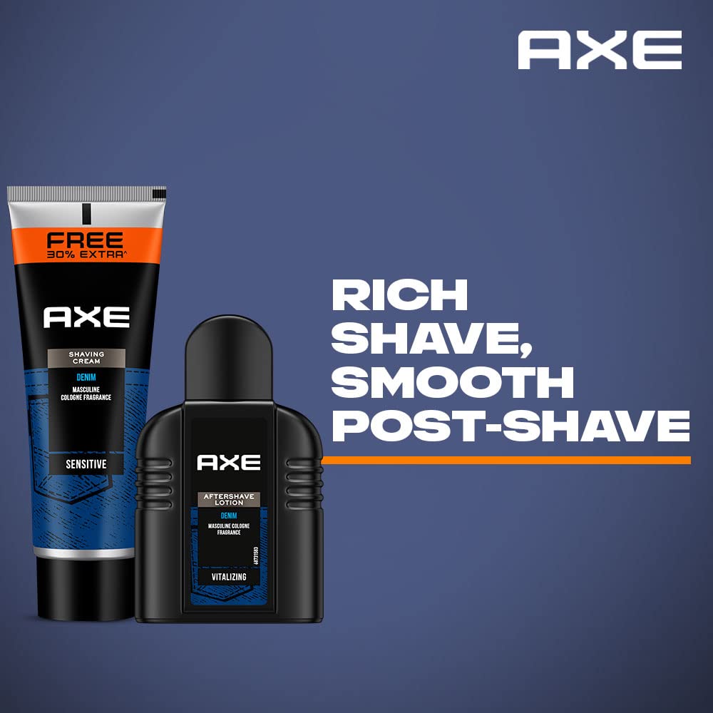 AXE Men's Grooming Kit - Deo Bodyspray Perfume, Deodorant Bodyspray, After Shave Lotion, Shaving Cream 322Ml + 78G - Fresh