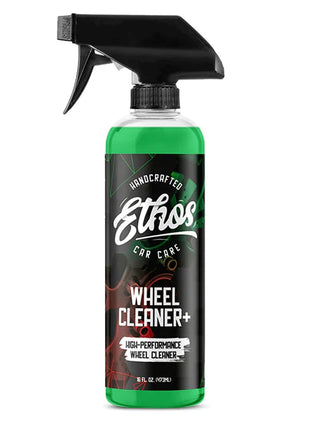 Ethos Wheel Cleaner Spray - Iron Remover Car Detailing - Rim Cleaner Spray Brake Dust, Iron Remover - Color Change Technology - Professional Strength Formula - Brake Dust Remover