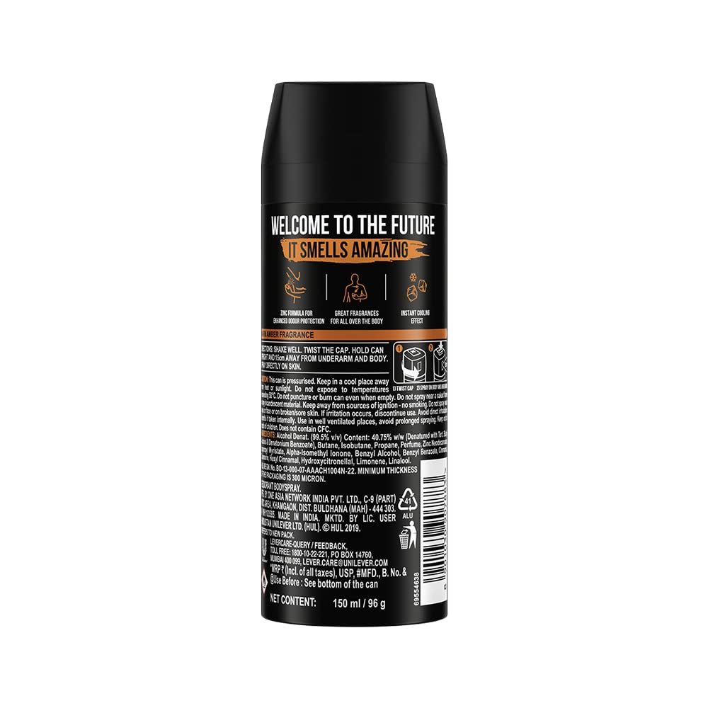 Axe 24x7 Long Lasting Deodorant Bodyspray For Men 150 ml