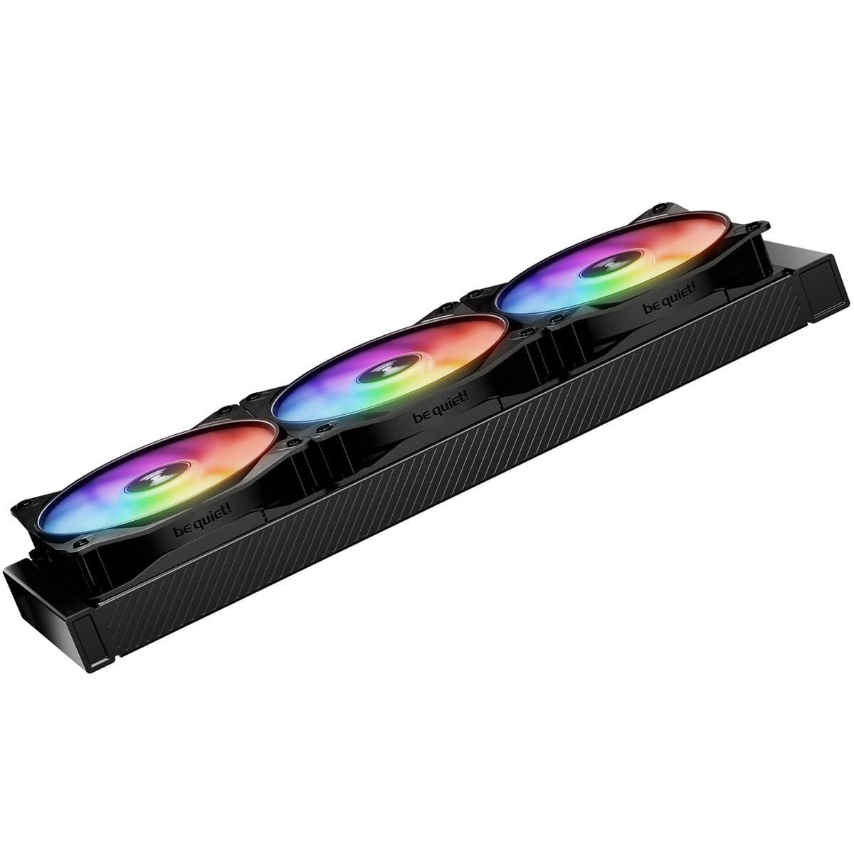 be quiet! Light Wings LX 120mm PWM high-Speed PC Case Fan | Black | Triple-Pack |BL124