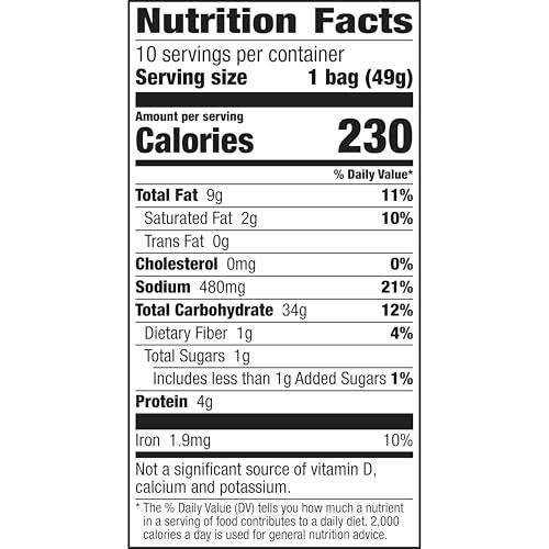 Gardetto's Original Recipe Snack Mix, Single Serve Bags Multipack, 10 Ct, 17.5 oz