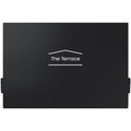 Samsung 85-Inch The Terrace Outdoor Smart TV Dust Cover with Protective Lining, Breathable Holes, Soundbar Protection, Pocket for Remote and Accessories, VG-SDCC85G