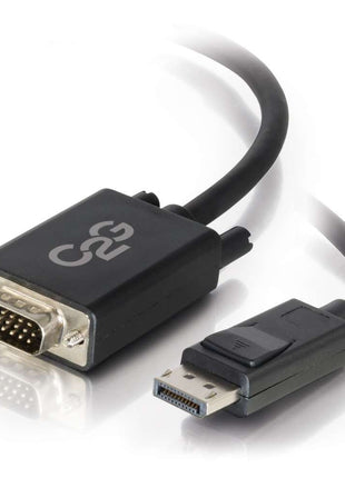 C2G / Cables to Go 54332 DisplayPort Male to VGA Male Adapter Cable, Black (6