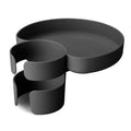 Munchkin?? Carseat Tray - Toddler Travel & Road Trip Accessory for Mess-Free Snacking in The Car, Grey