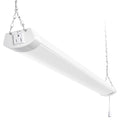 hykolity 4FT 120W LED Shop Light Linkable, 13000lm(400w Equivalent), 5000K Utility Shop Lights for Garages, Workshops, Basements, Hanging or FlushMount, with Power Cord and Pull Chain, ETL