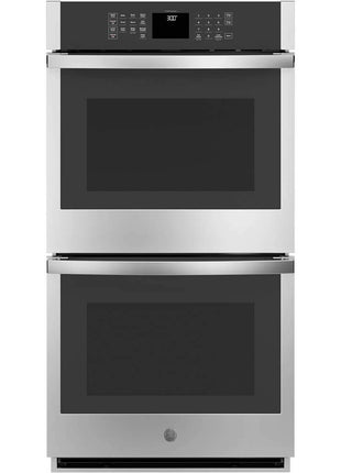27 in. Smart Double Electric Wall Oven with Self Clean in Stainless Steel