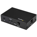 StarTech.com 2 Port HDMI Switch - 4K 60Hz - Supports HDCP - IR - HDMI Selector - HDMI Multiport Video Switcher - HDMI Switcher (VS221HD20)