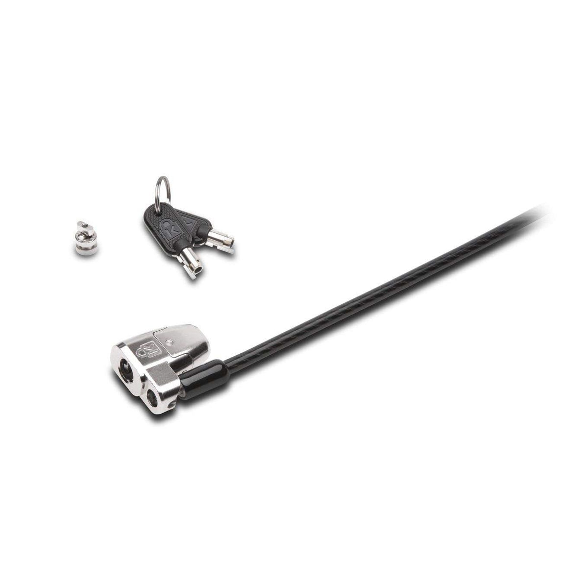 Kensington ClickSafe 2.0 Keyed Cable Lock for Laptops & Other Devices (K64435WW), Black