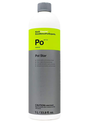 KOCHCHEMIE - Pol Star - Textile, Leather & Suede Cleaner; Natural Cleaner, Protection Formula; No Water Marks (1 Liter)