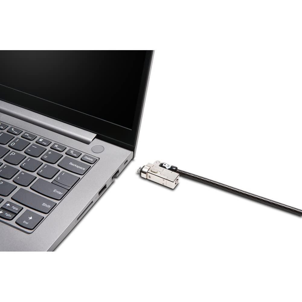 Kensington K65021WW Slim Nano Lock Head Design Wont Interfere With I/o Ports Or Raise The Device Off
