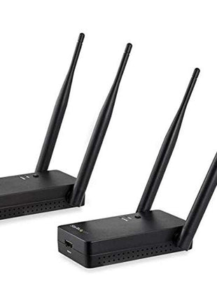 StarTech.com Wireless HDMI Transmitter Receiver Kit - 656ft (200 m) - 1080p - HDMI Over Wireless Extender - LPCM 5.1/7.1 Audio Support (ST121WHDLR), Black