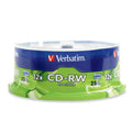 Verbatim(R) 95155 700MB 80-Minute 4x-12x High-Speed CD-RWs, 25-ct Spindle