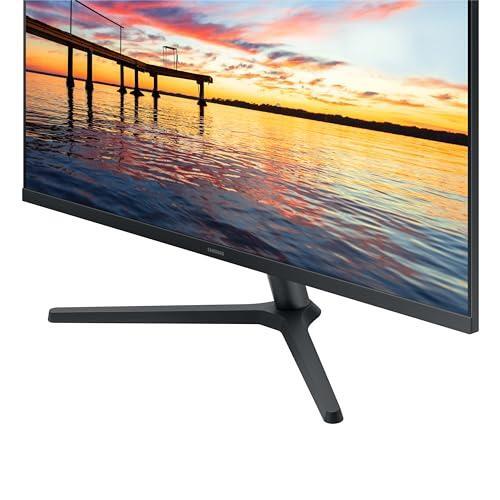 SAMSUNG 32-Inch Flat Computer Monitor, 75Hz, Borderless Display, AMD FreeSync, Game Mode, Advanced Eye Care, HDMI and DisplayPort, LS32B304NWNXGO, 2024