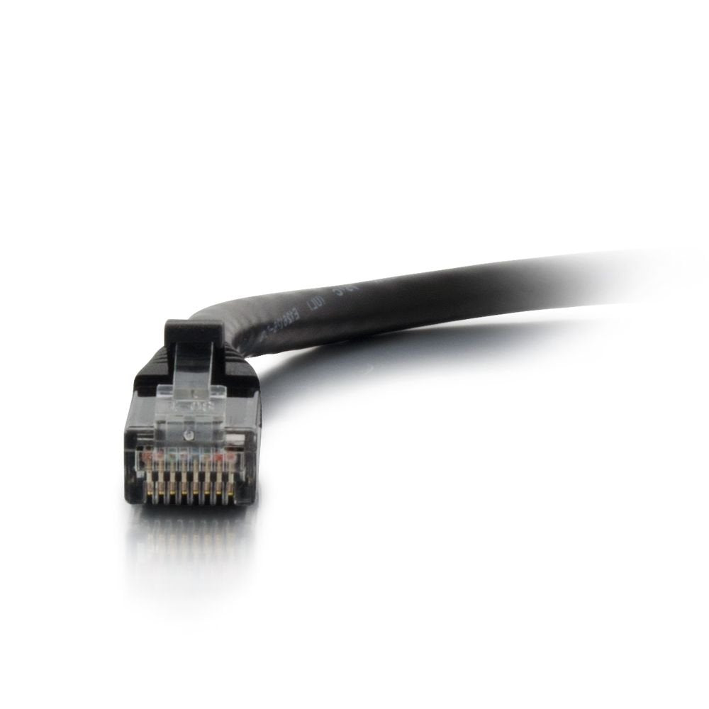 C2G/Cables to Go 15180 Cat5e Snagless Unshielded (UTP) Network Patch Cable, Black (3 Feet)
