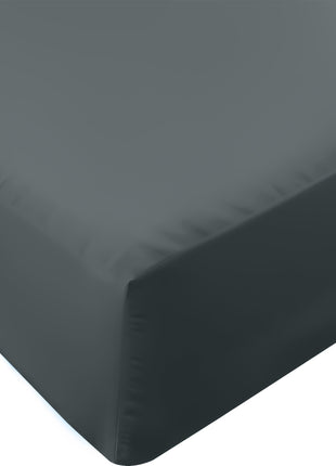 Utopia Bedding Queen Fitted Sheet   Bottom Sheet   Deep Pocket   Soft Microfiber   Shrinkage and Fade Resistant   Easy Care  1 Fitted Sheet Only (Grey)
