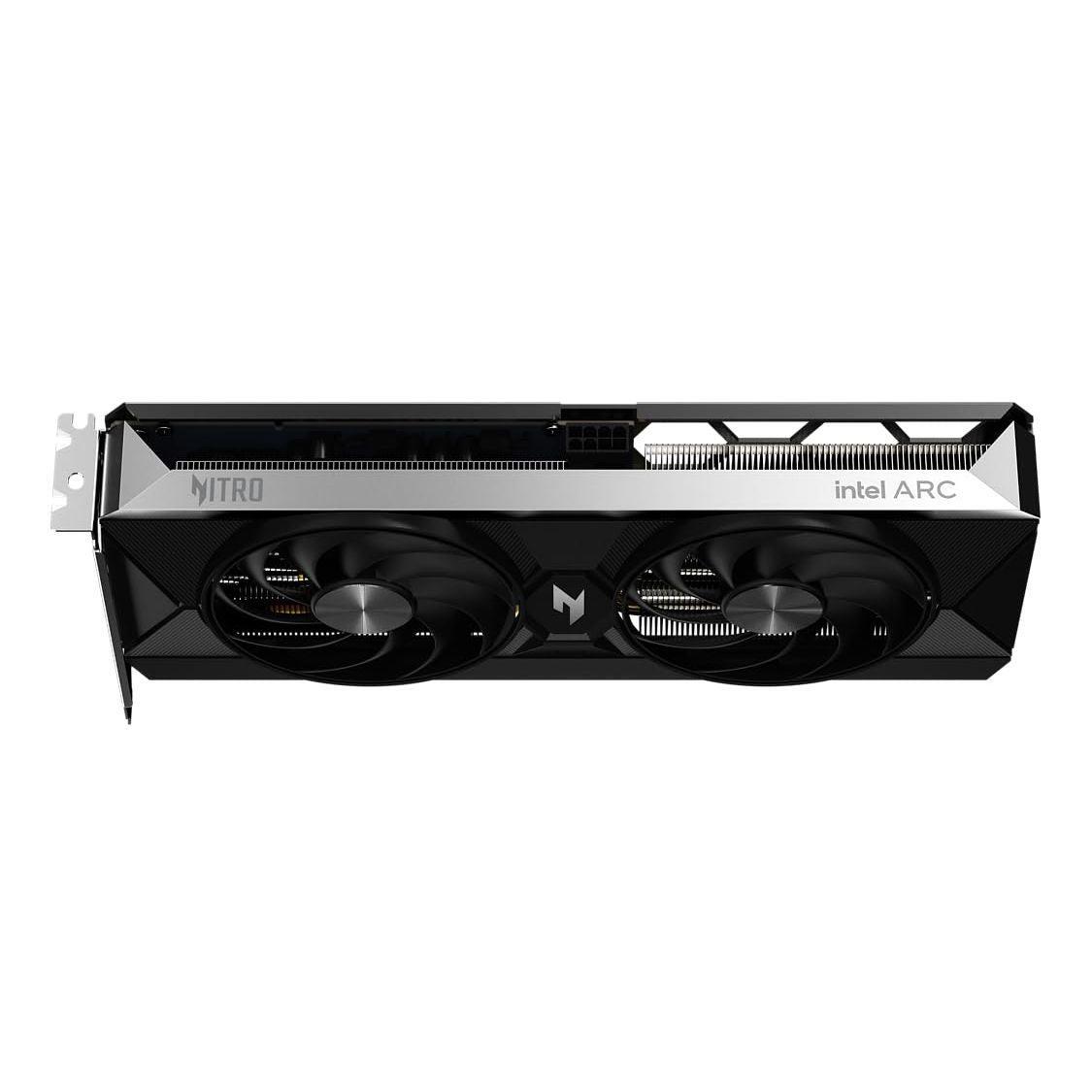Acer Nitro Intel Arc B570 Overclocking Graphics Card | 10GB GDDR6 | Xe2 18 Cores | Dual Fan Frostblade Cooling System | Graphics Clock 2.69 GHz | 1 x HDMI 2.1 Supporting HDMI 4K & 3 x DisplayPort 2.1