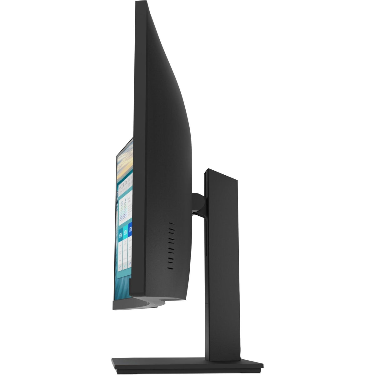 HP P34HC G4 34" WQHD Curved Screen Edge LED LCD Monitor - Vertical Alignment - 3440 x 1440 - 250 Nit - 100 Hz RR - HDMI - Display Port - Black