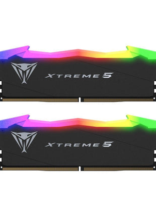 Patriot Viper Xtreme 5 RGB DDR5 RAM 48GB (2X24GB) 8000MT/s CL38 1.45v UDIMM Desktop Gaming Memory Kit Compatible with Intel XMP - PVXR548G80C38K