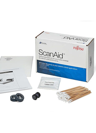 Manufacturer's Genuine ScanAid Kit, Cleaning Supplies & Replacement Parts, fi-7140 fi-7240 fi-7160 fi-7260 fi-7180 fi-7280 fi-7300NX
