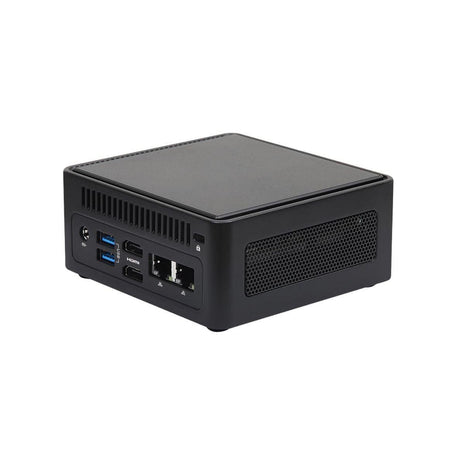 4X4 BOX-AI340 Mini Gaming PC AMD Ryzen AI 5 340 Series, AMD RDNA 3.5 GPU, XDNA 2 NPU, Up to 50 NPU TOPs, 6 cores, Up to 8k Quad Display, Wi-Fi 6E, BT 5.2, Up to 4.8GHz Support Copilot+ PC, Desktop