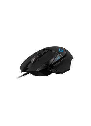 Logitech G502 Hero High Performance Wired Gaming Mouse, 25K Sensor, 25,600 DPI, RGB, Adjustable Weights, 11 Programmable Buttons, On-Board Memory, PC/Mac - Black