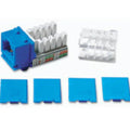 Cat6 RJ45 UTP Keystone Jack - Blue