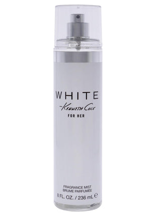Kenneth Cole White for Her Body Mist for Women, Notes of Mandarin, Vanilla, Musk, and Orchid, Fruity, Fresh, Feminine Scent, Long-Lasting, Everyday Wear Fragrance, 8 Fl oz