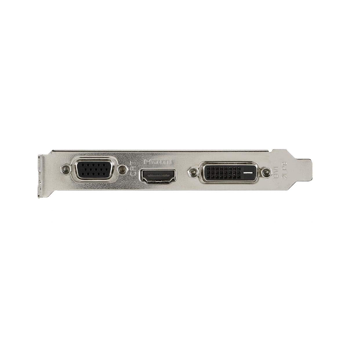 MSI Gaming GeForce GT 710 2GB GDRR3 64-bit HDCP Support DirectX 12 OpenGL 4.5 Single Fan Low Profile Graphics Card (GT 710 2GD3 LP)