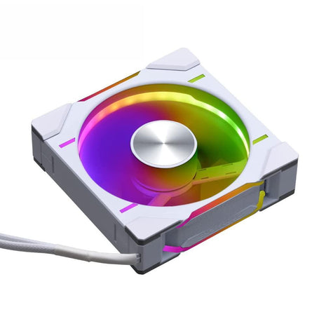 Phanteks D30 120mm ARGB PWM PC Case Fan, Daisy-Chain, White