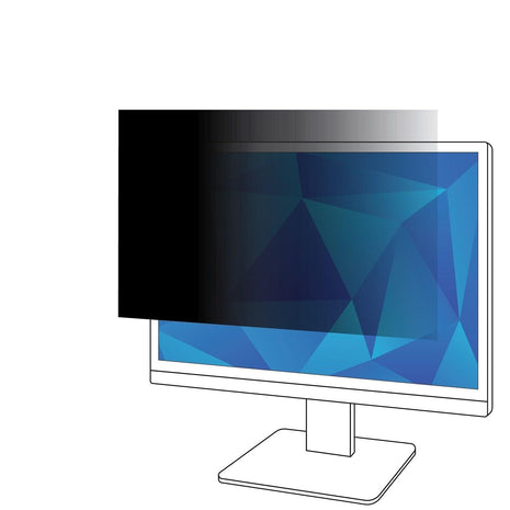 3M Privacy Filter for 32in Monitor, 16:9, PF320W9B, Plastic