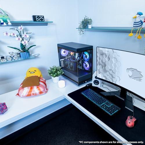 iBUYPOWER Y40 PRO Black Gaming PC Desktop Computer AMD Ryzen 7 9800X3D CPU, AMD Radeon RX 7800 XT 16GB GPU, 32GB DDR5 RGB 5200MHz RAM, 2TB NVMe SSD, Windows 11 Home, Keyboard, Mouse - Y40BA7R78XT01