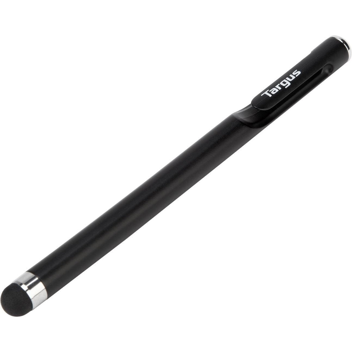 Targus Smooth Gliding Standard Stylus for Tablets, iPad, Smartphones and Touchscreen Devices, Black - Slim Durable Rubber Tip (AMM165US)