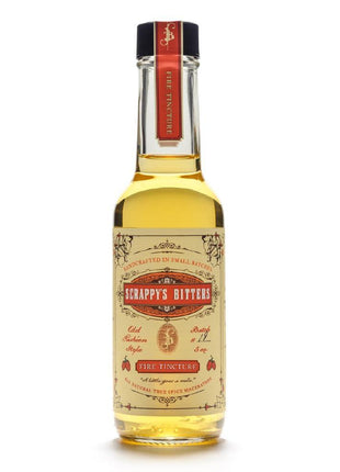 Scrappy's Bitters - Fire Tincture, 5 oz - Organic Ingredients, Finest Herbs & Zests, No Extracts, Artificial Flavors, Chemicals or Dyes. Made in the USA!