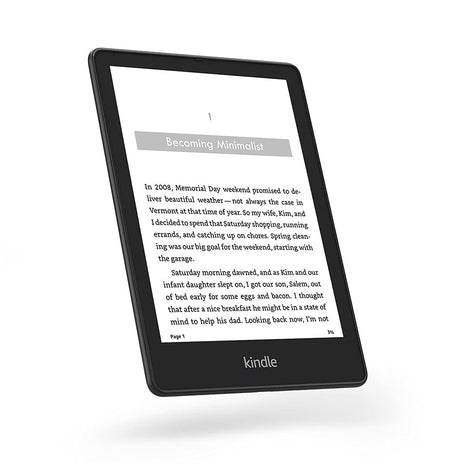 Amazon Kindle Paperwhite Signature Edition (32 GB) – With auto-adjusting front light, wireless charging, 6.8" display, and up to 10 weeks of battery life – Without Lockscreen Ads – Black