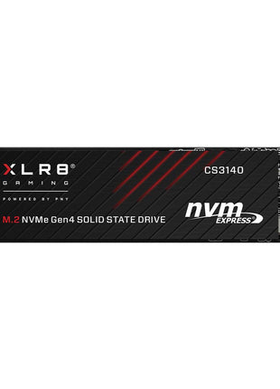 PNY XLR8 Gaming CS3140 1TB PCIe Gen4 SSD - Up to 7500/5650 MB/s, M.2 2280, 3D NAND - PS5/PC/Laptop Upgrade for Gamers, Creators, and Heavy-Duty Setups - Internal Solid-State Drive - M280CS3140-1TB-RB