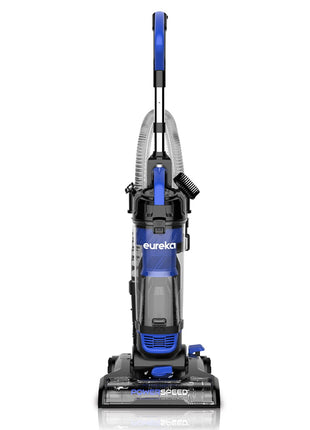 Eureka Lightweight Powerful Upright Vacuum Cleaner for Carpet and Hard Floor, PowerSpeed, New Model,Blue,black/New Model