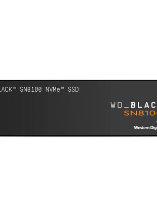 WD_Black SN8100 2TB NVMe SSD - PCIe 5.0x4, M.2 2280, Up to 14,900MB/s Read Speed, up to 11,000MB/s Write Speed, Best for AI Applications, Gaming, and Video Editing - WDS200T1X0M