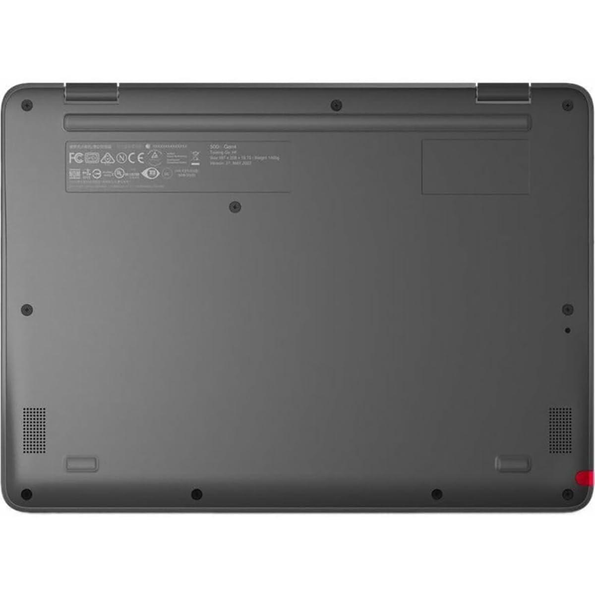 Lenovo 500e Yoga Chromebook Gen 4 82W40009US 12.2" Touchscreen Convertible 2 in 1 Chromebook - WUXGA - 1920 x 1200 - Intel N100 Quad-core (4 Core) - 4 GB Total RAM - 4 GB On-Board Memory - 32 GB