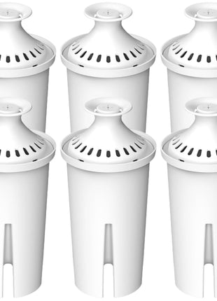 Max Strength Pro Water Filter Replacement for Brita® Pitchers & Dispensers, Classic OB03, Mavea® 107007, 35557 & More, NSF Certified Water Pitcher Filter, 1 Year Supply, Fits Brita & Mavea, 6 Count